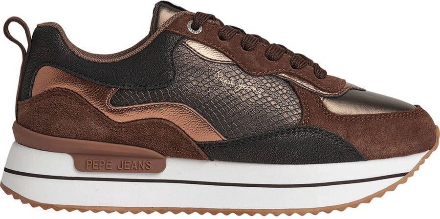 Pepe Jeans Rusper Nas Sneakers Bruin Vrouw