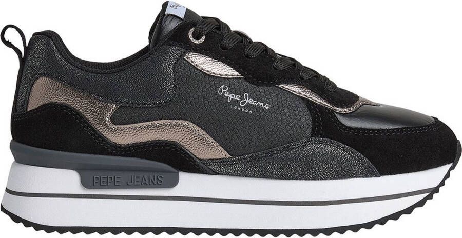 Pepe Jeans Jongeren Mode Sneakers Black Dames