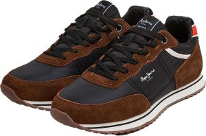 Pepe Jeans Tour Classic 22 Sneakers Heren Brown