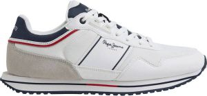 Pepe Jeans Tour Club Basic Sneakers White Heren