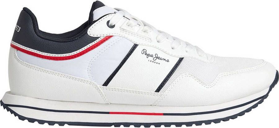 Pepe Jeans Hardloopschoenen White Heren