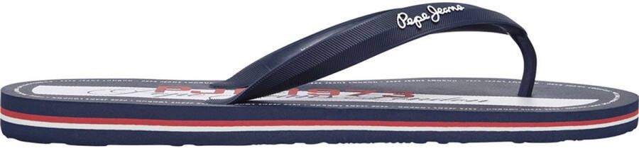 Pepe Jeans Whale Club Slippers Blauw Man