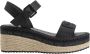 Pepe Jeans Witney Brand Sandalen Met Sleehak Zwart Vrouw - Thumbnail 1