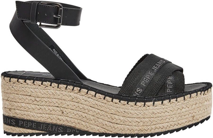 Pepe Jeans Witney Cross Sandalen Zwart Vrouw