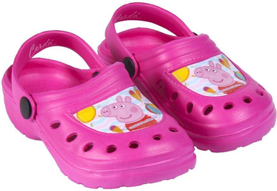 Peppa Pig crocs donker-roze