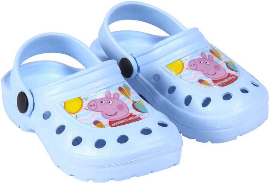 Peppa Pig crocs licht-blauw