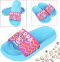 Peppa Pig Lichtblauwe-roze pantoffels voor meisjes - Thumbnail 2