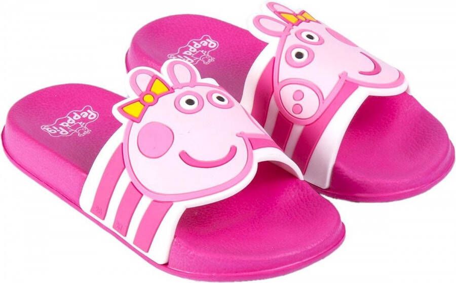 Peppa Pig Slippers voor het zwembad Roze