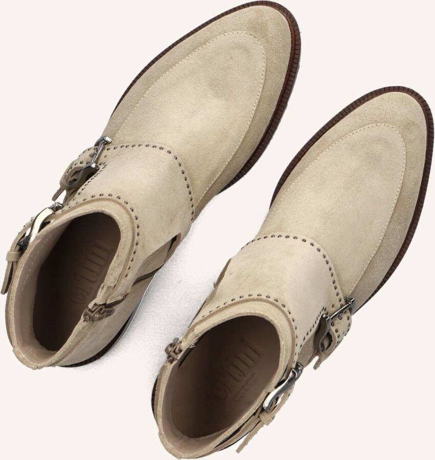 PERTINI Enkellaarsjes Dames 13476 Maat: 40 Materiaal: Suède Kleur: Beige - Foto 2