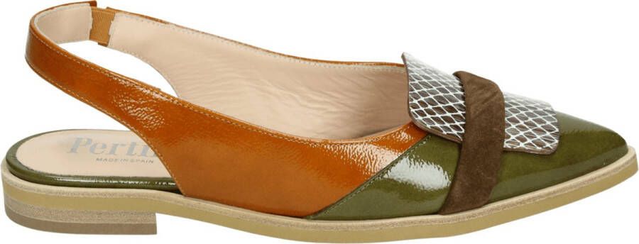 PERTINI Instappers Dames 35167 Maat: 37 Materiaal: Leer Kleur: Beige - Foto 10