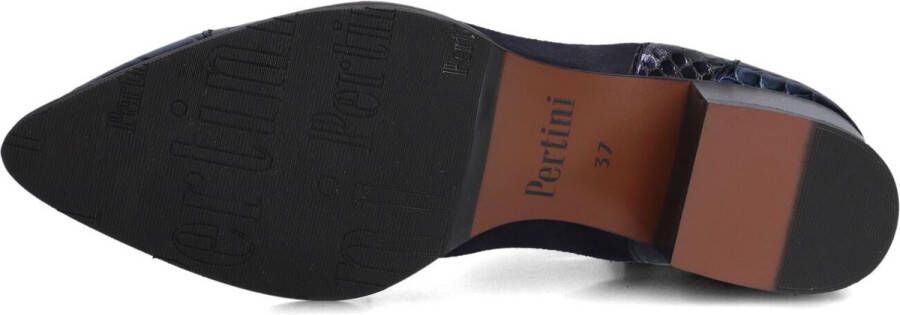 Pertini 30961 Enkellaarsjes Dames Blauw