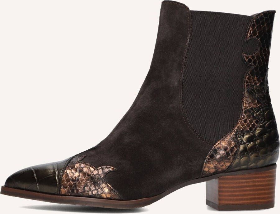 Pertini 30961 Enkellaarsjes Dames Brons