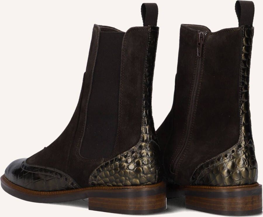 PERTINI Enkellaarsjes Dames 32068 Maat: 37 Materiaal: Suède Kleur: Bruin - Foto 2