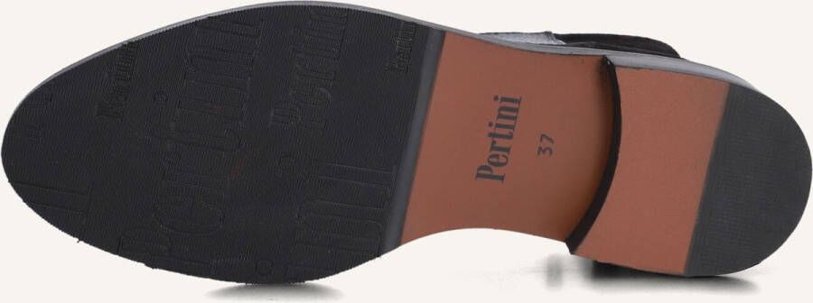 PERTINI Enkellaarsjes Dames 32848 Maat: 41 5 Materiaal: Leer Kleur: Zwart - Foto 2