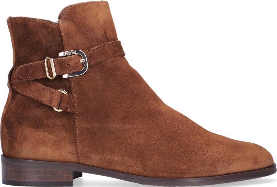 PERTINI Chelsea Boots Dames 33063 Maat: 37 Materiaal: Suède Kleur: Taupe