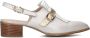 PERTINI Slingbacks Dames 35200 Maat: 37 Materiaal: Leer Kleur: Wit - Thumbnail 2