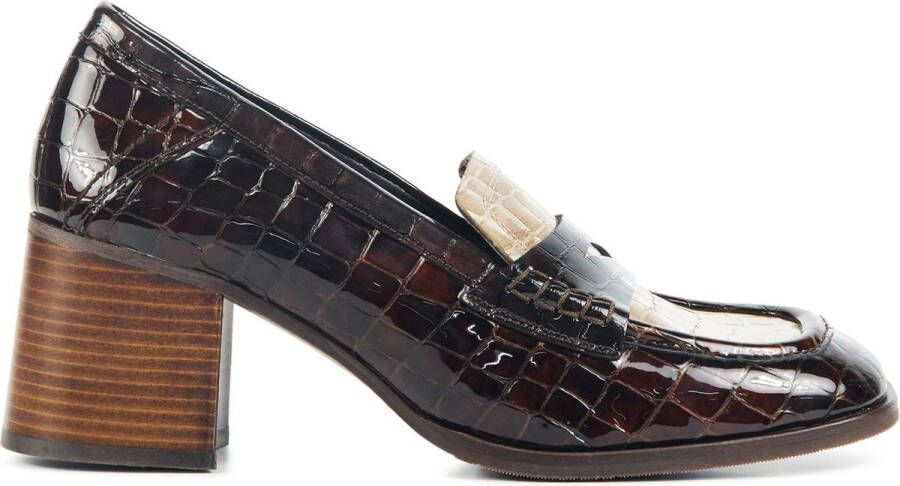 Pertini Instappers Dames Instapschoenen Damesschoenen Leer
