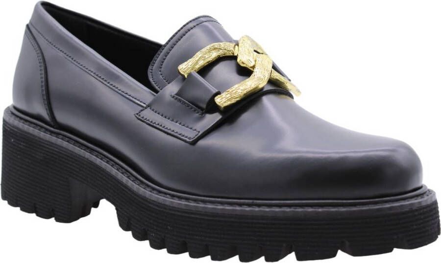 Pertini Stijlvolle Mocassin Schoenen Black Dames