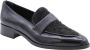 Pertini Elegante Naaldwijk Mocassin Loafers Black Dames - Thumbnail 1