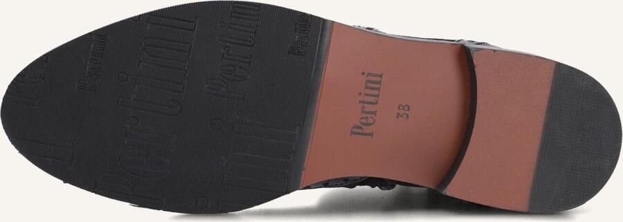 PERTINI Enkellaarsjes Dames 32068 Maat: 37 5 Materiaal: Suède Kleur: Zwart - Foto 2