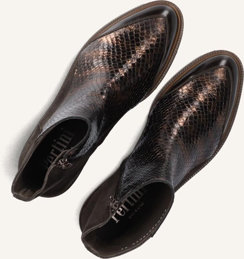 PERTINI Enkellaarsjes Dames 32848 Maat: 35 Materiaal: Leer Kleur: Bruin - Foto 3