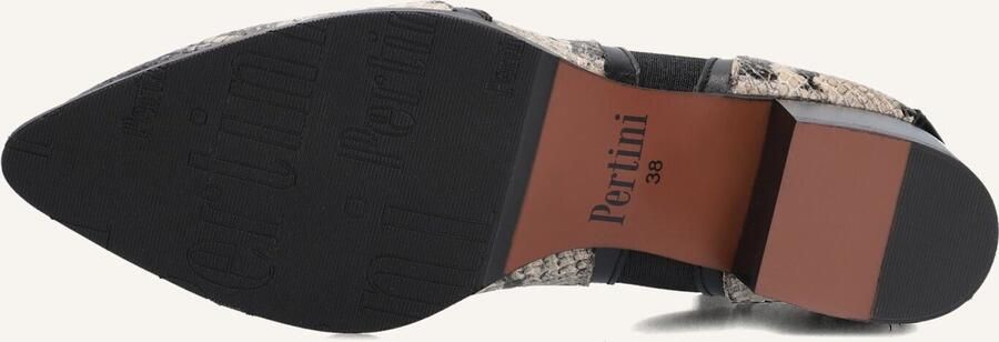 PERTINI Chelsea Boots Dames 33119 Maat: 37 5 Materiaal: Suède Kleur: Bruin - Foto 6