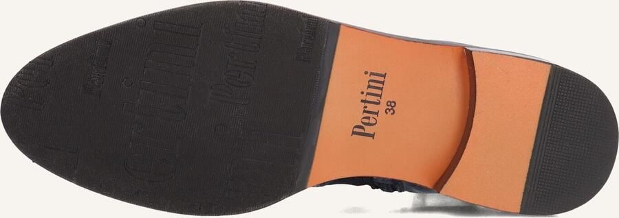 PERTINI Chelsea Boots Dames 33063 Maat: 37 5 Materiaal: Suède Kleur: Blauw - Foto 2
