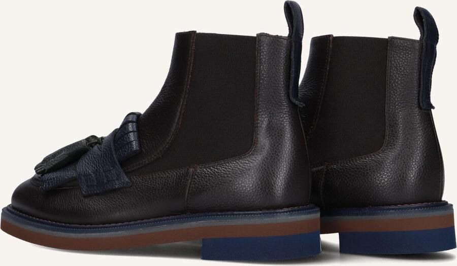 PERTINI Enkellaarsjes Dames 33118 Maat: 37 Materiaal: Lakleer Kleur: Bruin - Foto 9