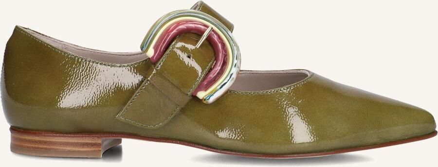 PERTINI Ballerina Dames 35155 Maat: 41 Materiaal: Lakleer Kleur: Beige - Foto 10