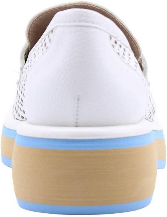 Pertini Mocassin White Dames - Foto 2