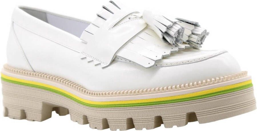 Pertini Mocassin White Dames - Foto 14