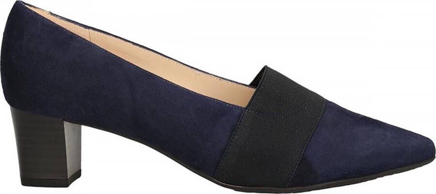 Peter Kaiser 47615 Birja blauw suede pump(5 5 Kleur Blauw )