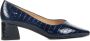 Peter Kaiser Dames Pumps Damesschoenen Leer Crocoprint Geen hoogte cm Lona Blauw - Thumbnail 2