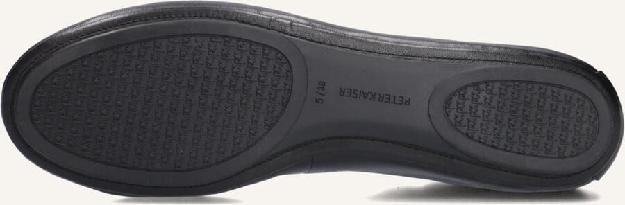 PETER KAISER Ballerina Dames 72140 Maat: 38 5 Materiaal: Leer Kleur: Zwart - Foto 2