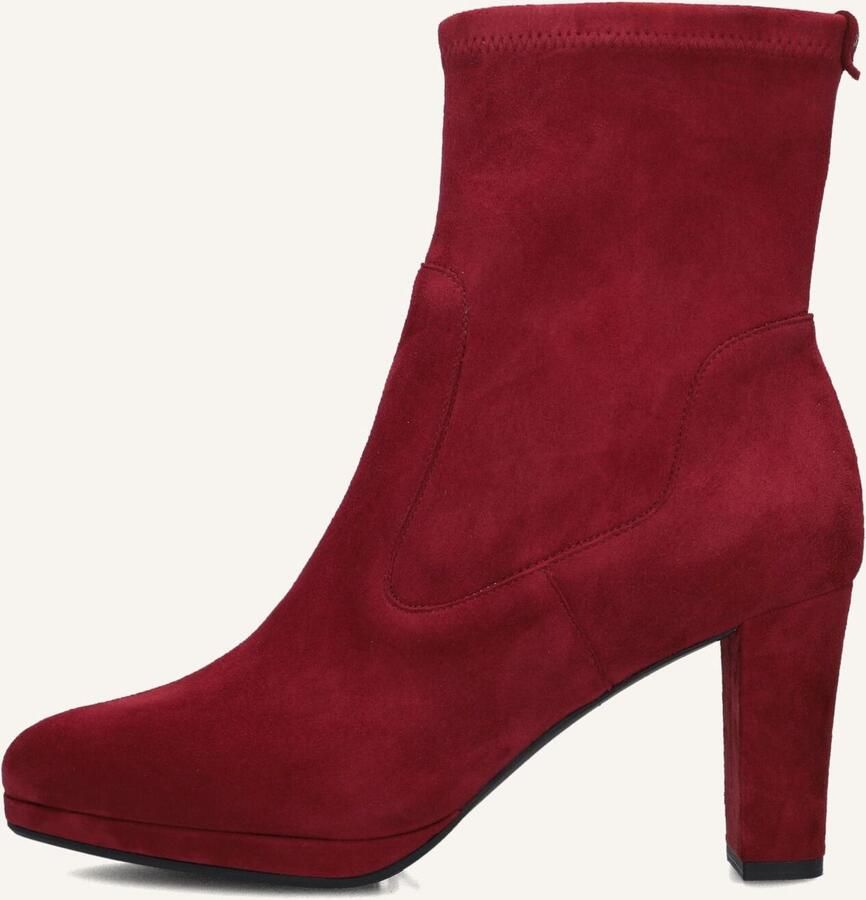 PETER KAISER Enkellaarsjes Dames 75321 Maat: 37 5 Materiaal: Suède Kleur: Rood - Foto 2