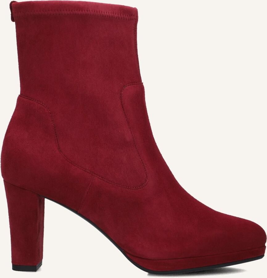 PETER KAISER Enkellaarsjes Dames 75321 Maat: 36 Materiaal: Suède Kleur: Rood - Foto 2