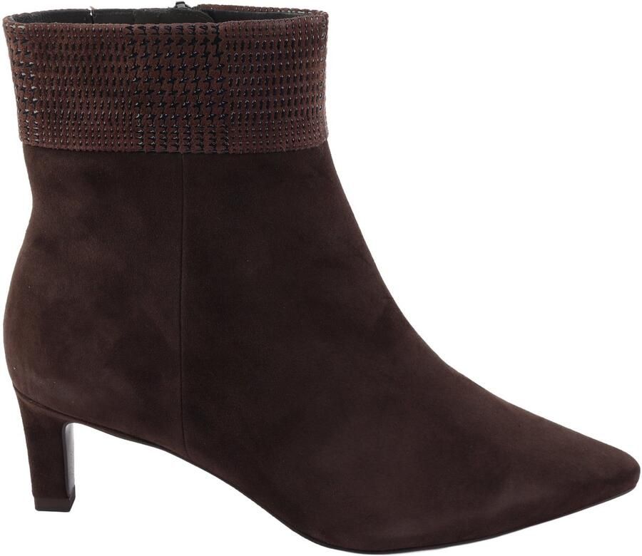 Peter Kaiser 75338 Enkellaarzen Vrouwen bruin nubuck suede