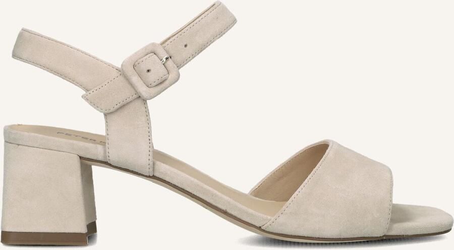 PETER KAISER Sandalen met Hak Dames 78240 Maat: 38 Materiaal: Suède Kleur: Beige - Foto 2