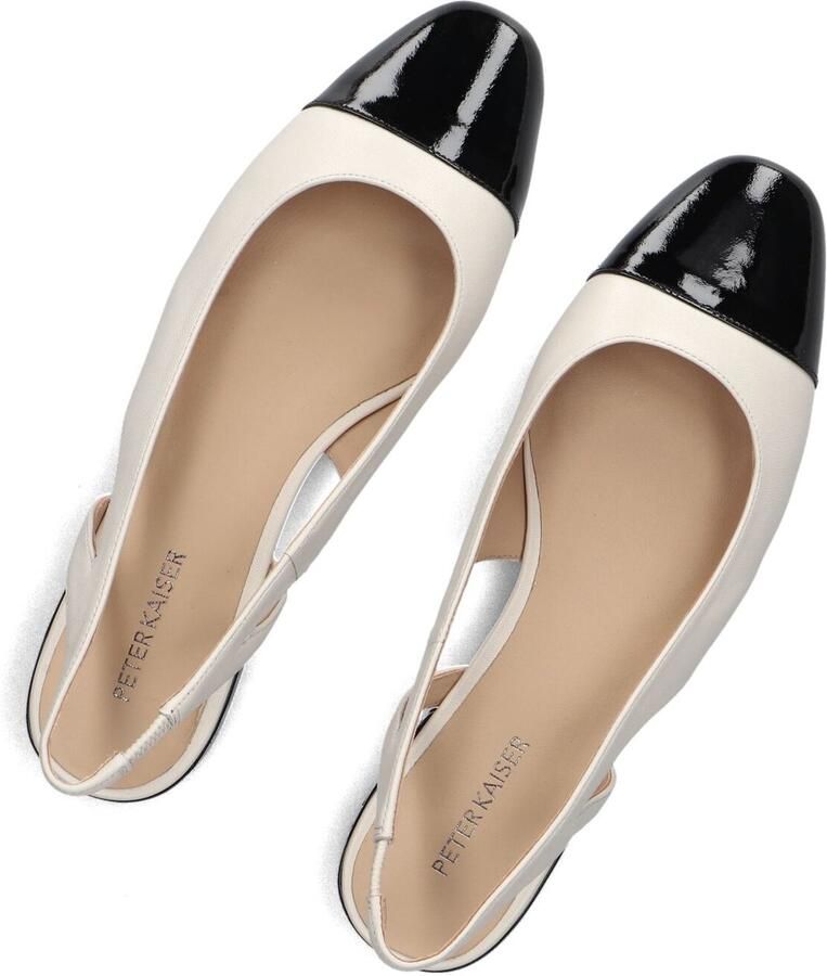 PETER KAISER Slingbacks Dames 79440 Maat: 40 5 Materiaal: Leer Kleur: Wit - Foto 3