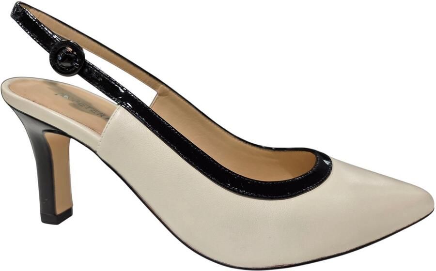 PETER KAISER Slingbacks Dames 79640l Maat: 38 5 Materiaal: Leer Kleur: Wit