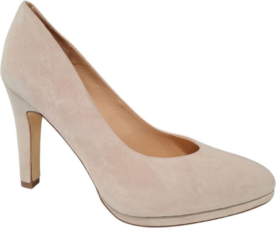 PETER KAISER Pumps Dames 72445 Maat: 37 Materiaal: Suède Kleur: Beige - Foto 2