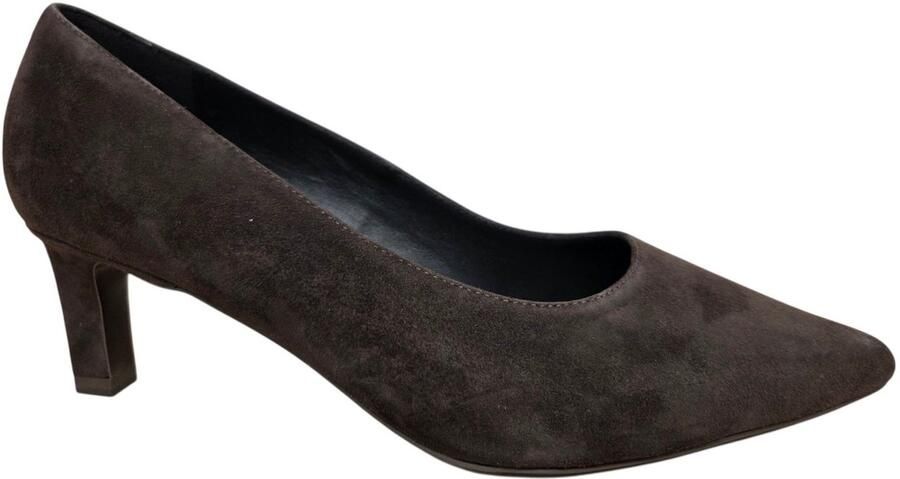 Peter Kaiser Pumps Donker Bruin Suede Dames Donker Bruin