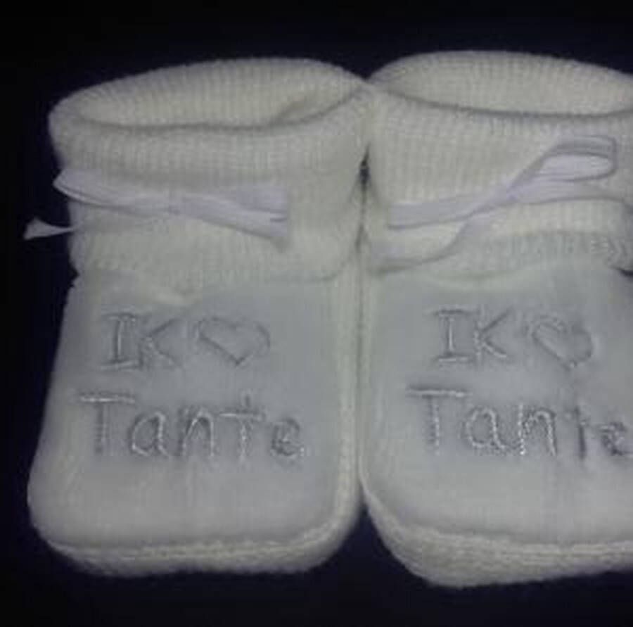Petit Villain slof ik (hartje) tante [0-3 mnd]