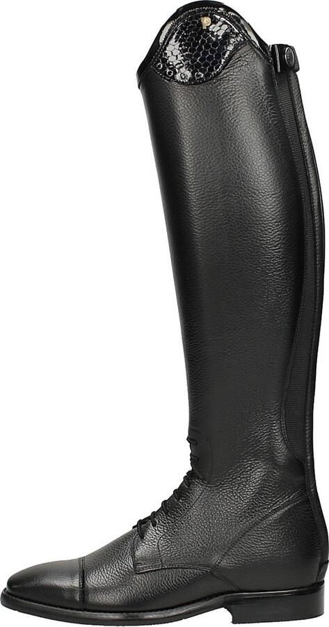 Petrie Rijlaarzen Petrie Rijlaars Luca Black Black 39 Calf: W Paardrijlaarzen - Foto 6