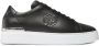 Philipp Plein Stijlvolle Katoenmix Sneakers voor Heren Zwart Heren - Thumbnail 1