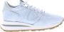 PHILIPPE MODEL Lage Sneakers Dames Tropez Haute Low Woman Maat: 36 Materiaal: Suède Kleur: Blauw - Thumbnail 1