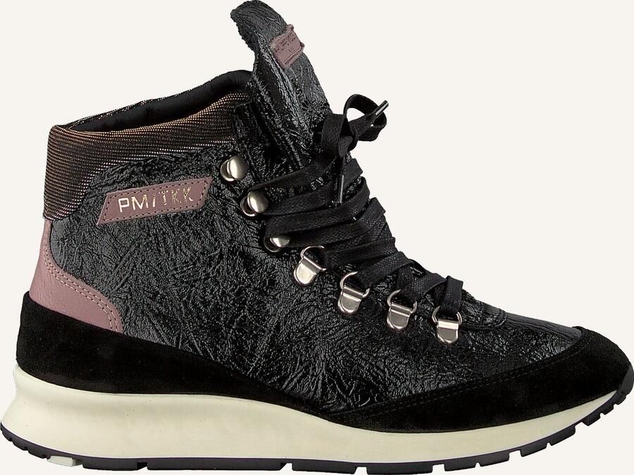 Philippe Model Kkhd Sneakers Dames Leren Sneaker Zwart