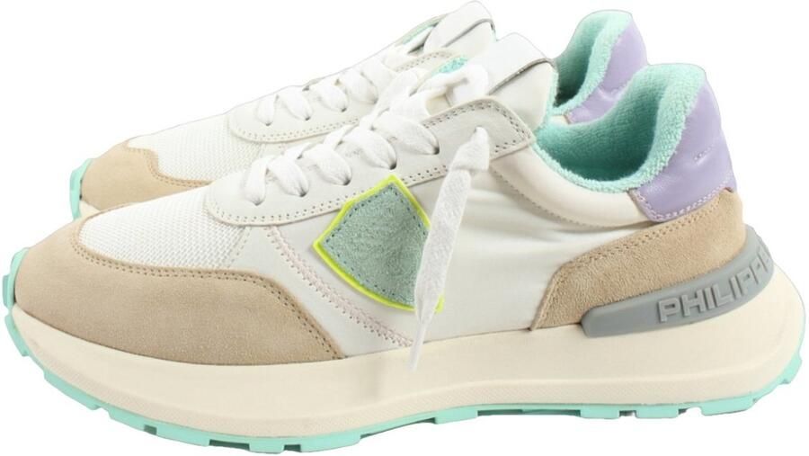 Philippe Model Multicolor Sneakers met Inlay Design Multicolor Dames