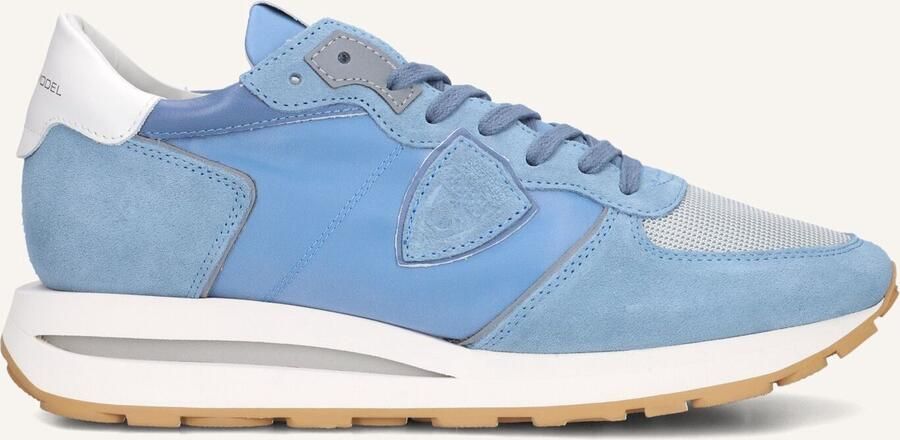 PHILIPPE MODEL Lage Sneakers Heren Tropez Haute Low Man Maat: 47 Materiaal: Suède Kleur: Blauw - Foto 2