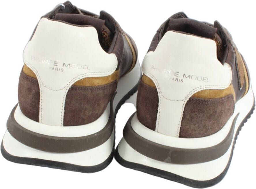 Philippe Model Bruine Sneakers voor Heren